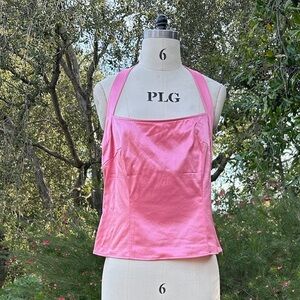 Escada square neck halter top - size 40